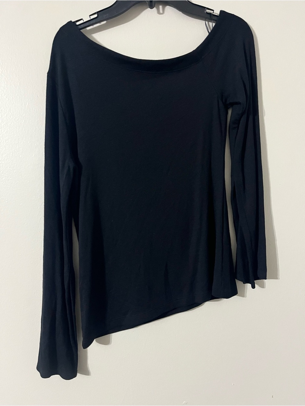 Sen Womens Asymmetrical Top One Size Black Sz 1